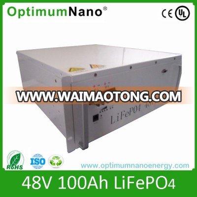 Lithium Ion Rechargeable Battery Pack 48V 100ah