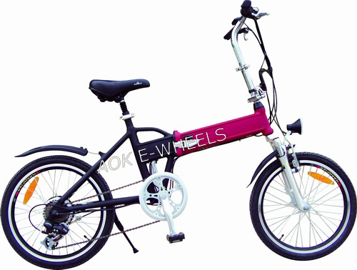 250W Lithium Battery Folding Mountain Electric Bicycle (TDE-039B)